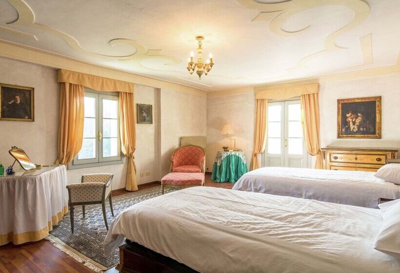 בית מלון כפרי Historic Venetian Style Castle In Piombino Dese With Pool