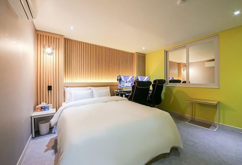 모텔 Gwangju Daein Dong Hotel Haru