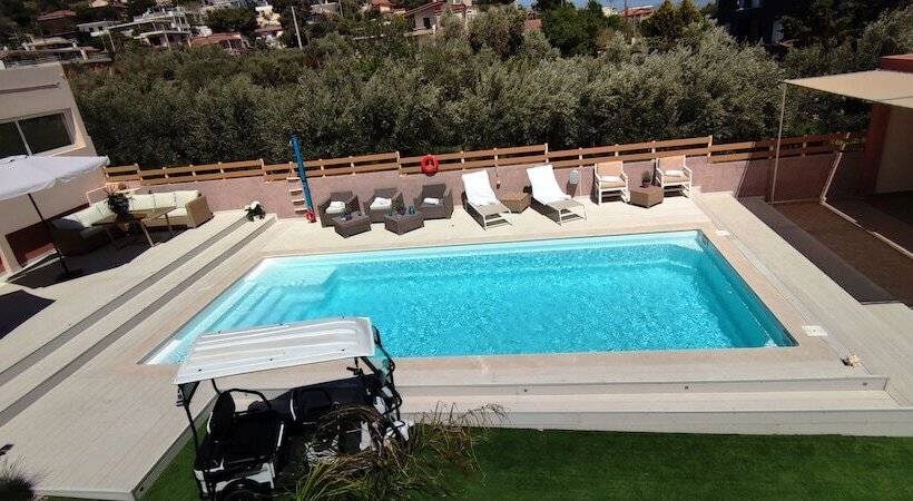 بنسيون Modular Bungalows With Heated Pool Artemis Greece