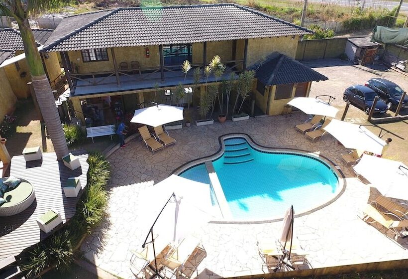 בית מלון כפרי Pousada Portal Das águas De Atibaia