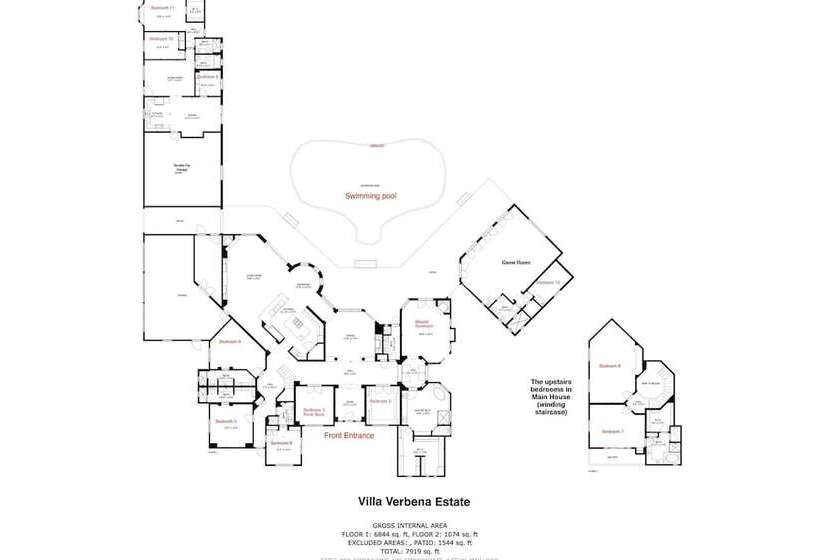 Villa Verbena By Avantstay Expansive Estate W/ B Ball Court, Pool/spa & Entertainer S Yard