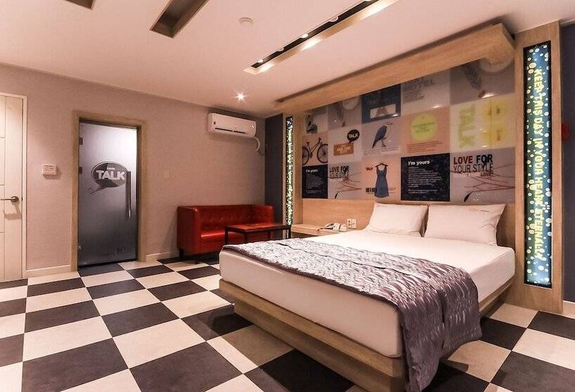 모텔 Daegu Dongdaegu Station 10th Street