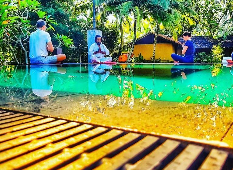 בית מלון כפרי Villa Velmarie Yoga And Ayurveda House All Inclusive