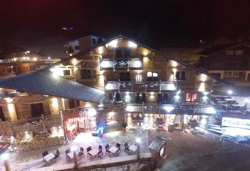 فندق Chalet Hôtel Du Mont Charvin