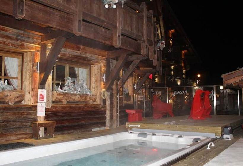 בית מלון כפרי Chalet Hôtel Du Mont Charvin