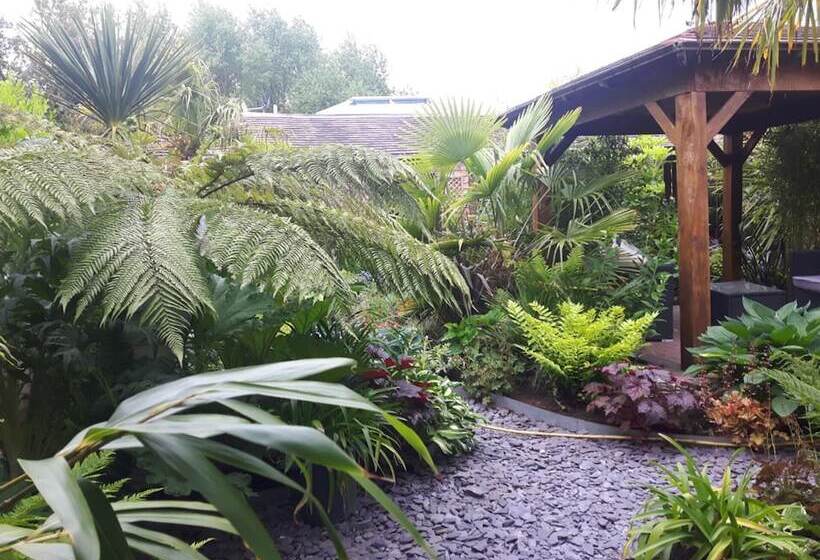 Cabin Set In A Beautiful Romantic Tropical Garden