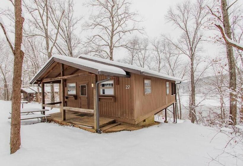 리조트 Burr Oak Lodge And Conference Center