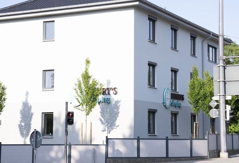 فندق صغير Henrys Sleeping Am Augsburger Eiskanal
