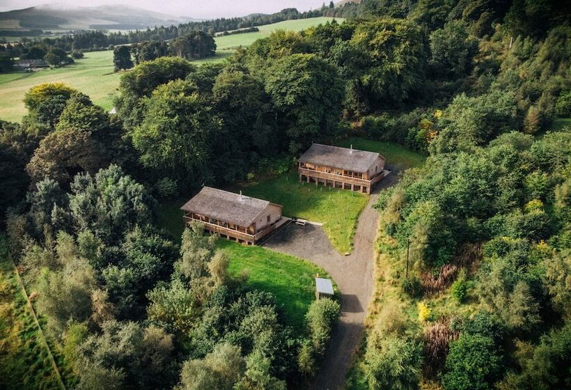ホテル Merklands Wood Luxury Lodges
