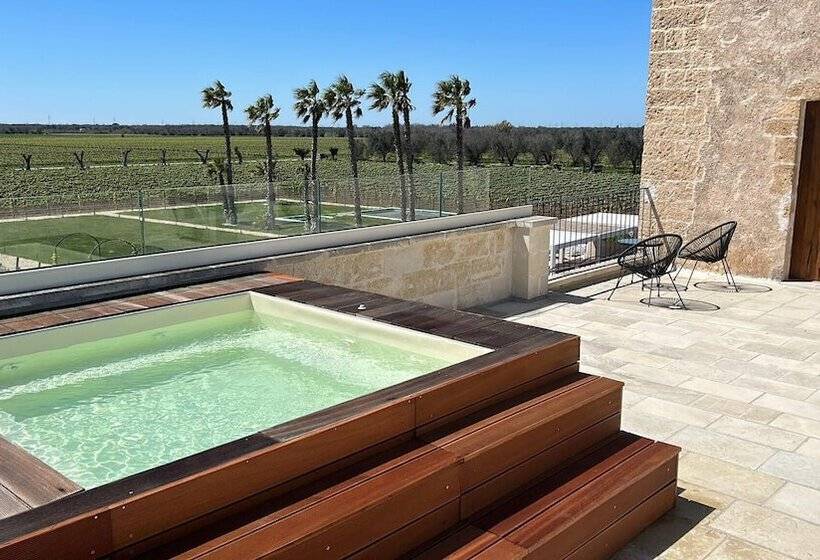 בית מלון כפרי Masseria Torleanzi   Wine Relais