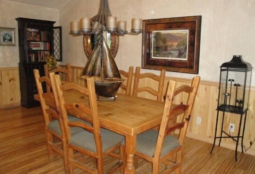 Lake View Two Bedroom, Two Bath Log Sided Cottage With Private Hot Tub Overlooking Lake Ouachita. By