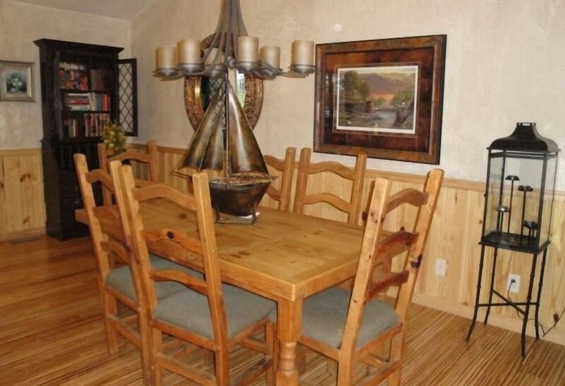 Lake View Two Bedroom, Two Bath Log Sided Cottage With Private Hot Tub Overlooking Lake Ouachita. By