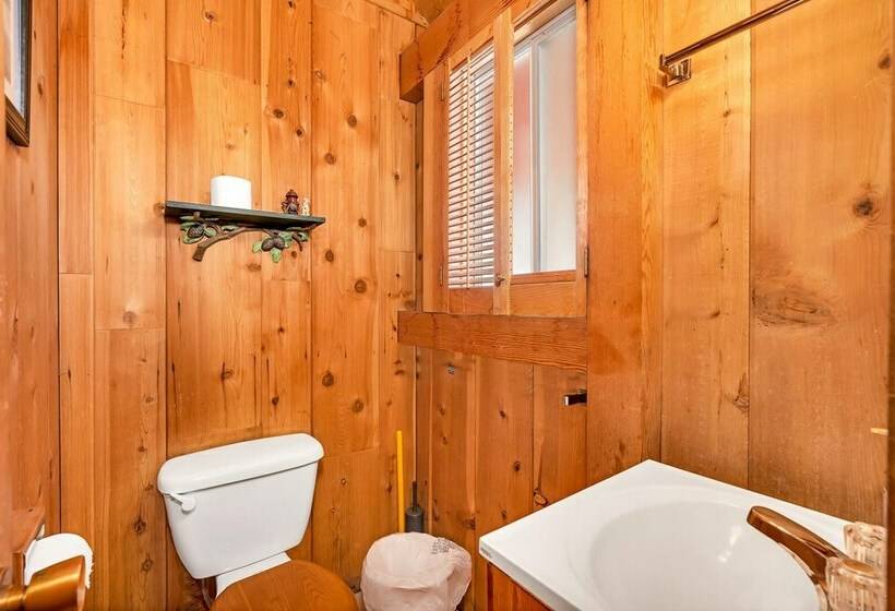 Rustic Knotty Pine Minutes To The Water!
