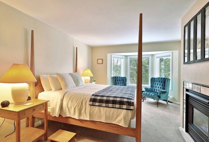 The Birch Ridge  Family Room #6   Queen Bunkbed Suite In Killington, Vermont Hotel Room