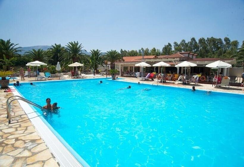 ホテル Happy Camp In Camping Karavomilos Beach