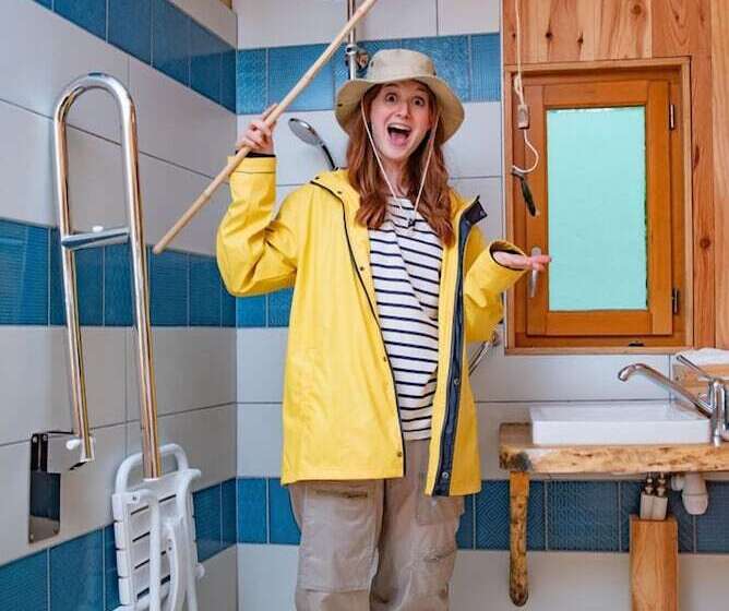 Пансион Les Cabanes Perchées Du Mas Del Bosc