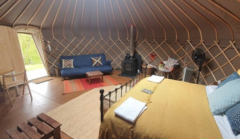 Stunning Premium Yurt In Kelburn Estate Near Largs