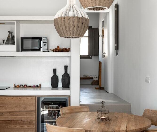 酒店 Zetine Suites Sikinos