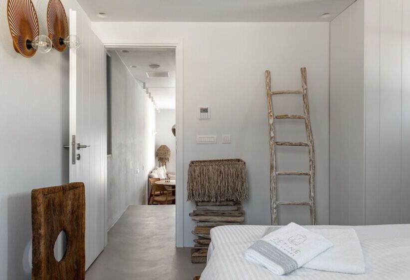 酒店 Zetine Suites Sikinos