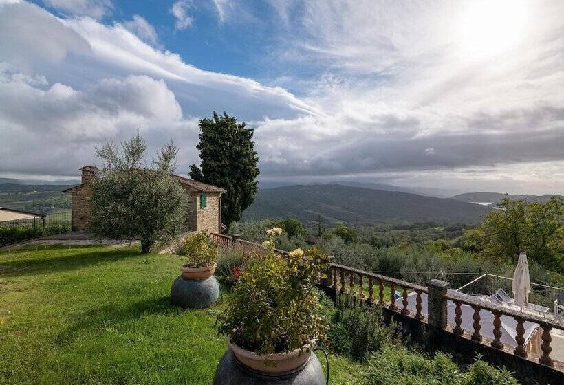 Medieval Farmhouse In Caprese Michelangelo With Terrace