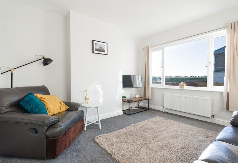 레지던스 Allan House 2 Bedroom, Newbiggin By The Sea