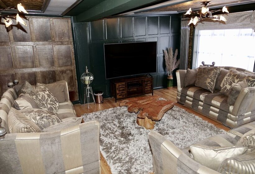 レジデンス Luxury 9 Bed Manor House Hot Tub Cinema Room Skytv