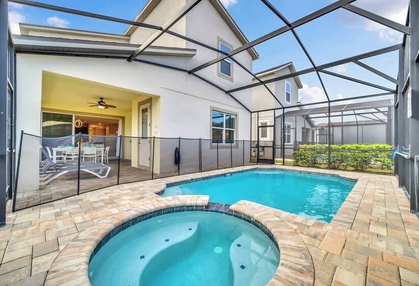 Stunning Villa With Themed Room S And Game Room, Right Across From The Club House #7sl9003