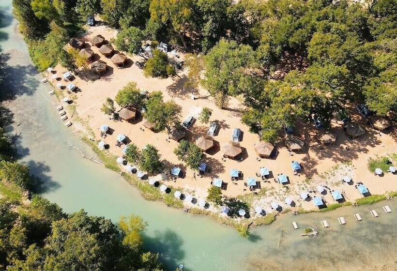 15 Blue River Camp   Glamping Cabin