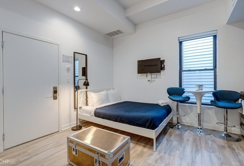 Amenities No Hotel Room Can Match! Full Kitchen And In Unit Laundry!   747 Lofts Cabin 306  By Redaw