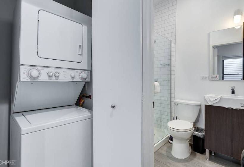 Amenities No Hotel Room Can Match! Full Kitchen And In Unit Laundry!   747 Lofts Cabin 306  By Redaw