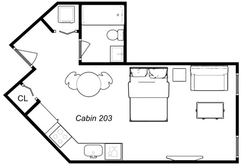 Easy Access To Downtown Or Walk To Local Hot Spots   This Location Can T Be Beat   747 Lofts Cabin 2