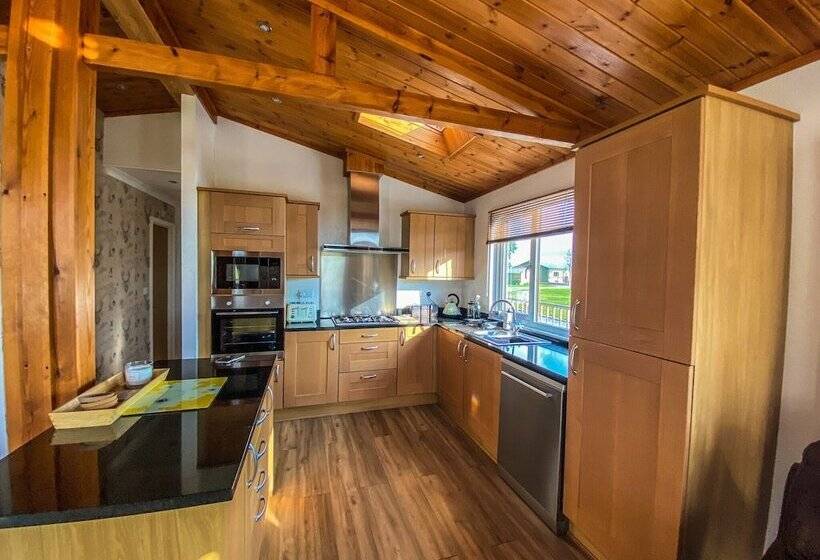 فندق Immaculate 3 Bedroom Private Lodge Near York