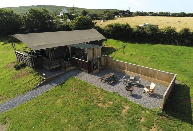 酒店 Burryholmes Glamping Tent   Llangennith