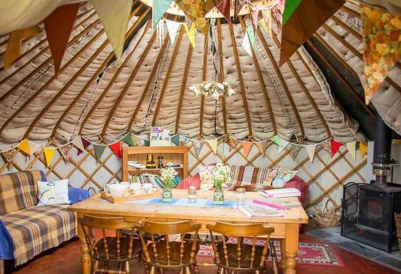 Mongolian Yurts Fordhall Organic Farm