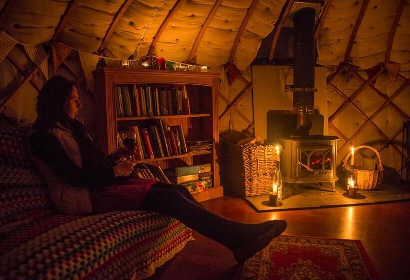 Mongolian Yurts Fordhall Organic Farm