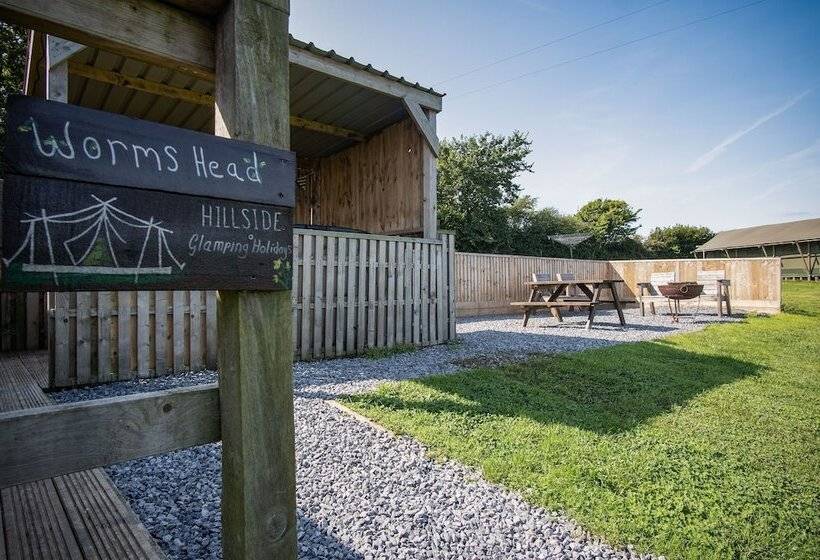 리조트 Worms Head Glamping Tent   Llangennith