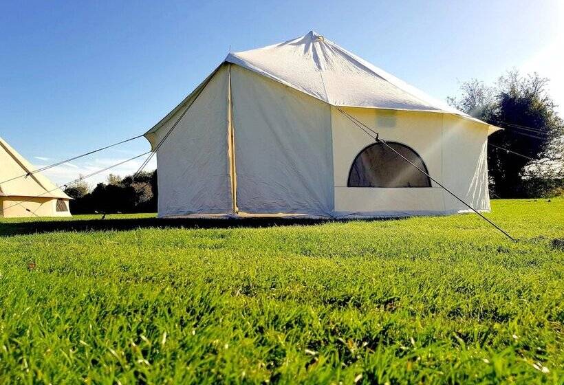 6m Xl Bell Tent With Log Burner, Near Whitby