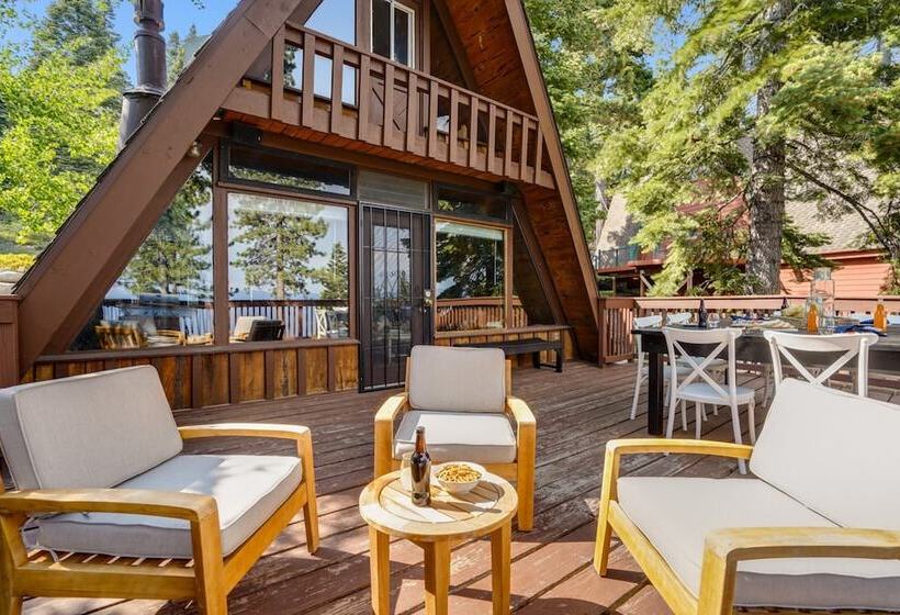 Horizon By Avantstay Stunning A Frame Cabin W/ Hot Tub, Billiards, Lake Views