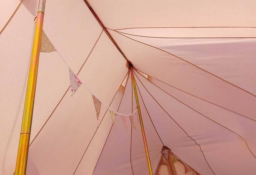 6m Emperor Tent, Near Whitby, With Log Burner