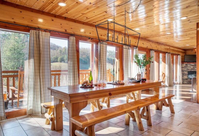 Sycamore By Avantstay Spectacular Mountain Home W/ Indoor Pool, Hot Tub, Home Theatre & Fire Pit!