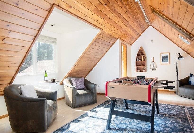 Hartwood By Avantstay Cozy Big Bear Abode W/ Spacious Deck & Stone Fireplace