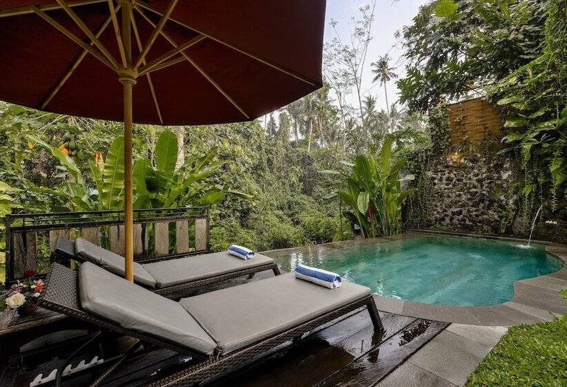 צימר Bubu Mesari Ubud Villa