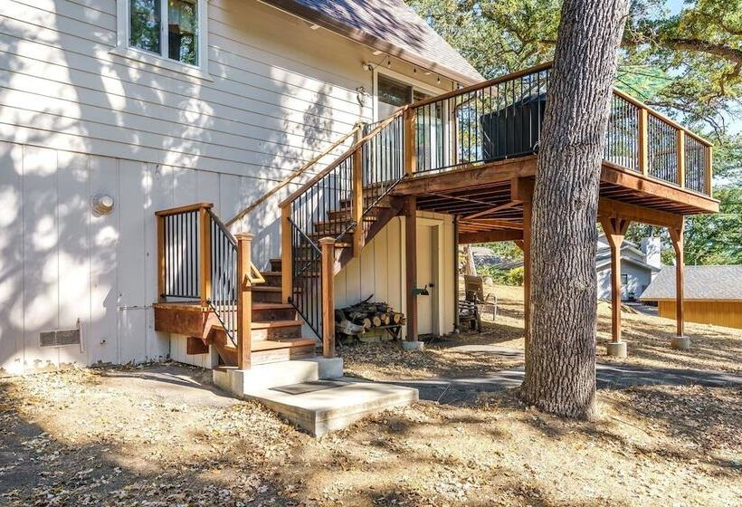 Cozy Cabin On The Cove   Lakefront With Private Dock By Yosemite Region Resorts