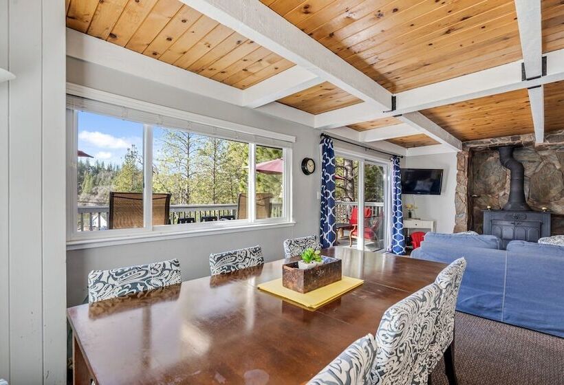 Escape At The Lake Awesome Location Directly Across The Street From The Lake Lodge Beach By Yosemi