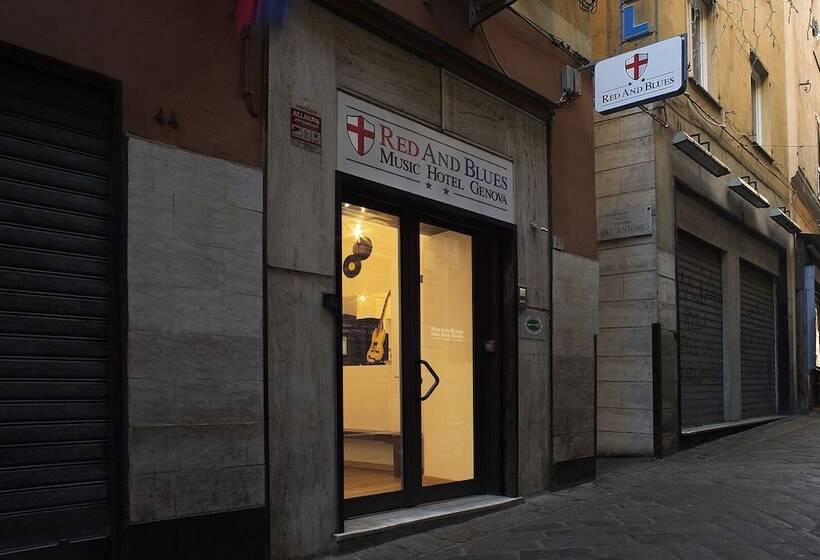 مسافرخانه Red And Blues Music Hotel Genova