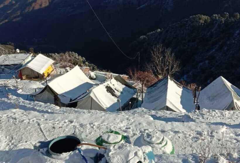 בית מלון כפרי Camp Awara Dhanaulti