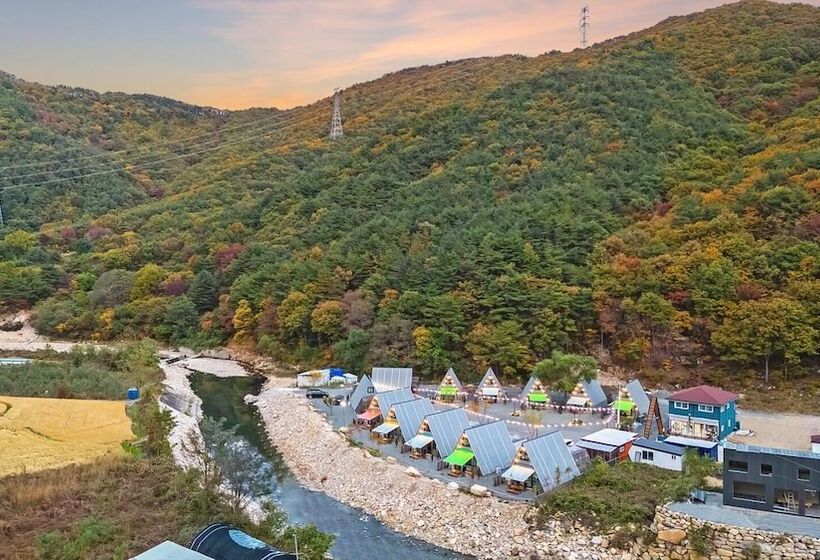 פנסיון Gyeongju Haneulbichkids Poolvilla