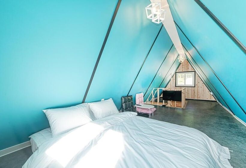 פנסיון Gyeongju Haneulbichkids Poolvilla