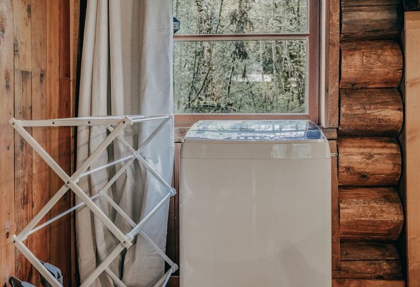 76gs   Genuine Log Cabin   Wi Fi   Pets Ok   Sleeps 4