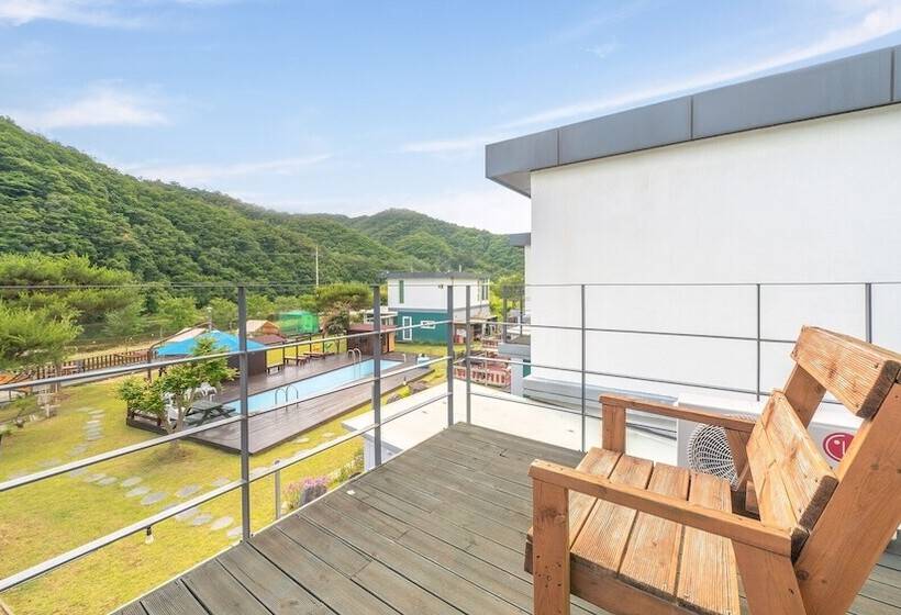 ペンション Hongcheon Casa Pellis Pet Private Pesion